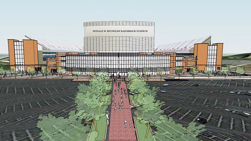 Razorback Athletics Seeking Approval for Full Design of Stadium Renovation