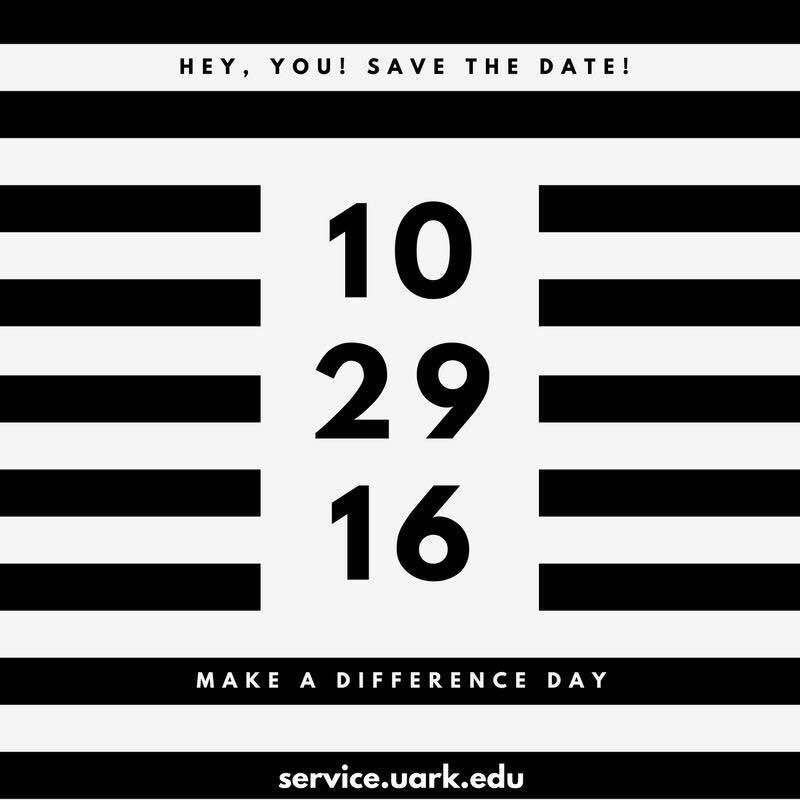 Make A Difference Day at the U of A