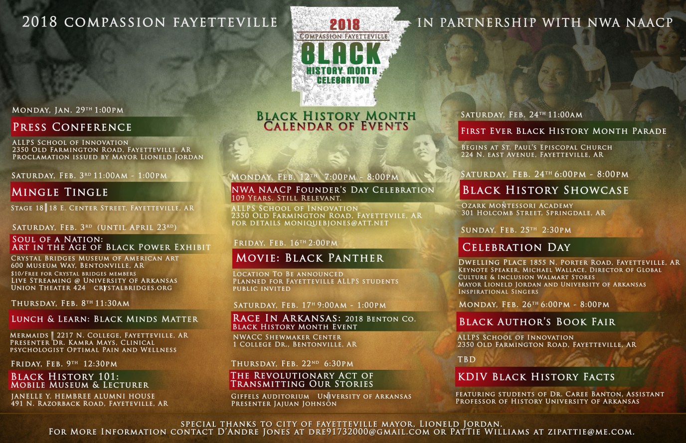 Fayetteville Set for First Black History Parade University of