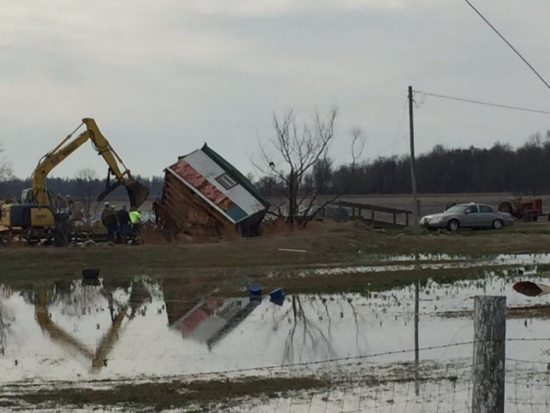 Tornado in Clay County