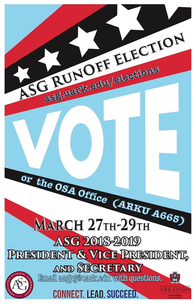 ASG Runoff Election Starts Tuesday