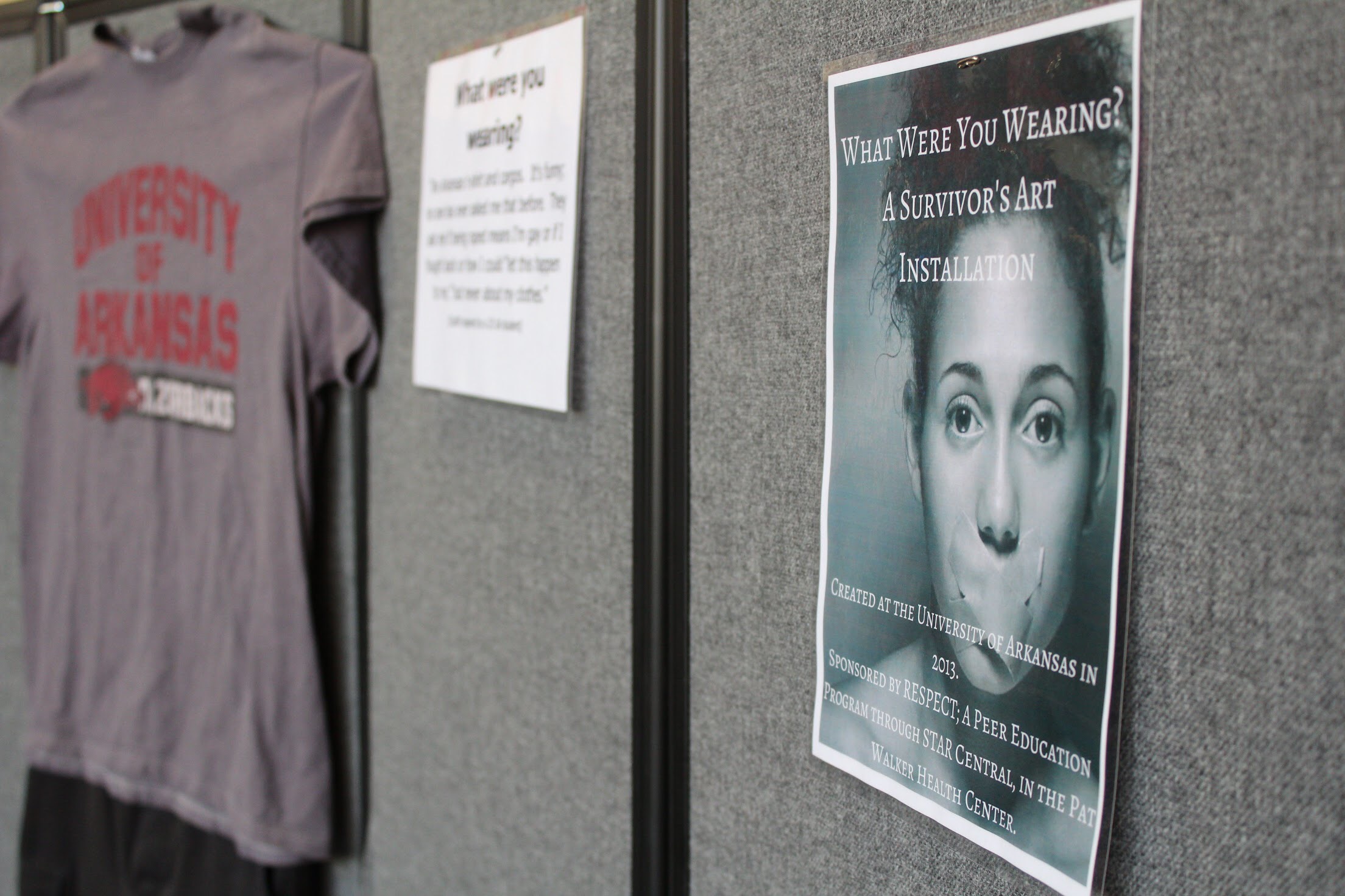 Art Exhibit Sheds Light on Sexual Assault