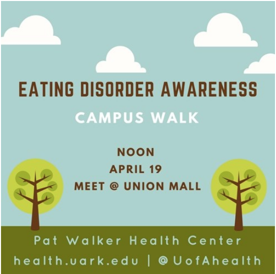 Campus Walk Promotes Eating Disorder Awareness