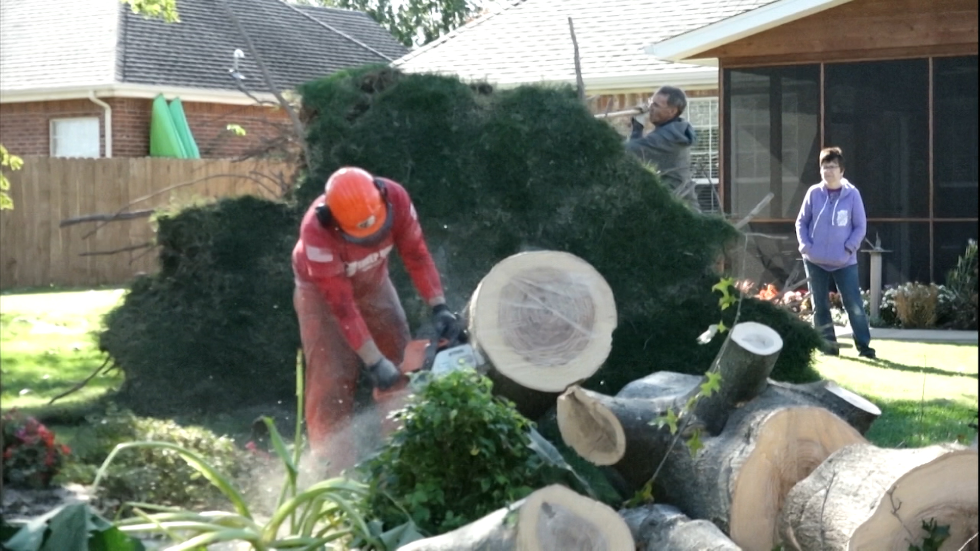 Local NonProfit Helps Clean Up Tornado Aftermath