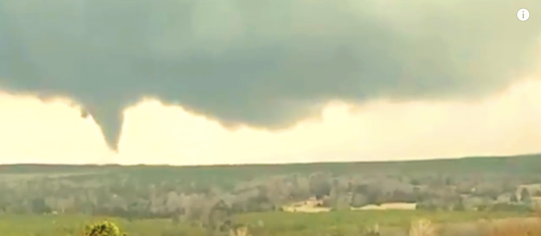 EF-1 tornado hits Pope County