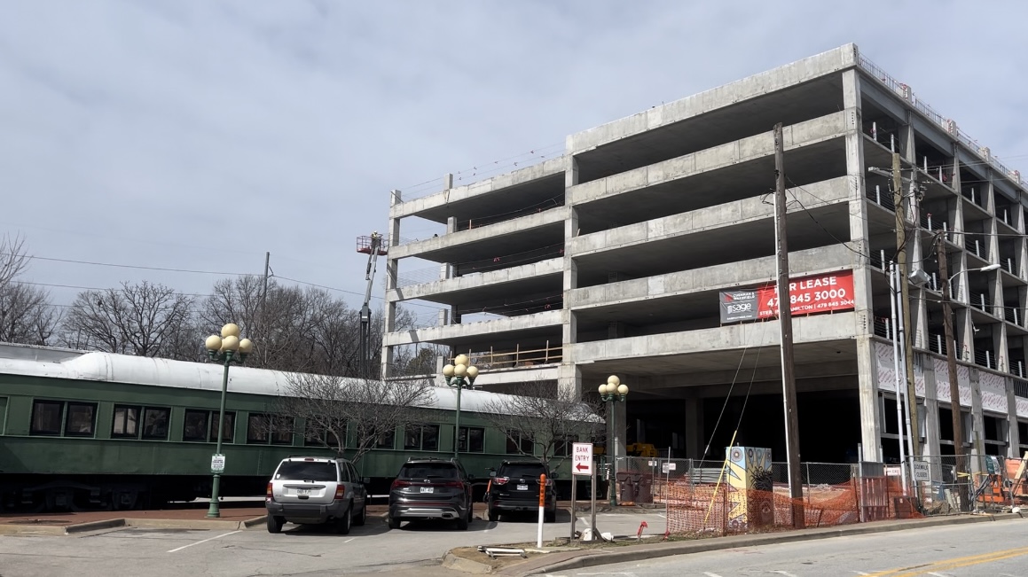 Dickson Street’s replacement parking garage updates