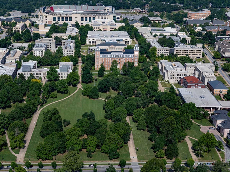 University of Arkansas historic enrollment records