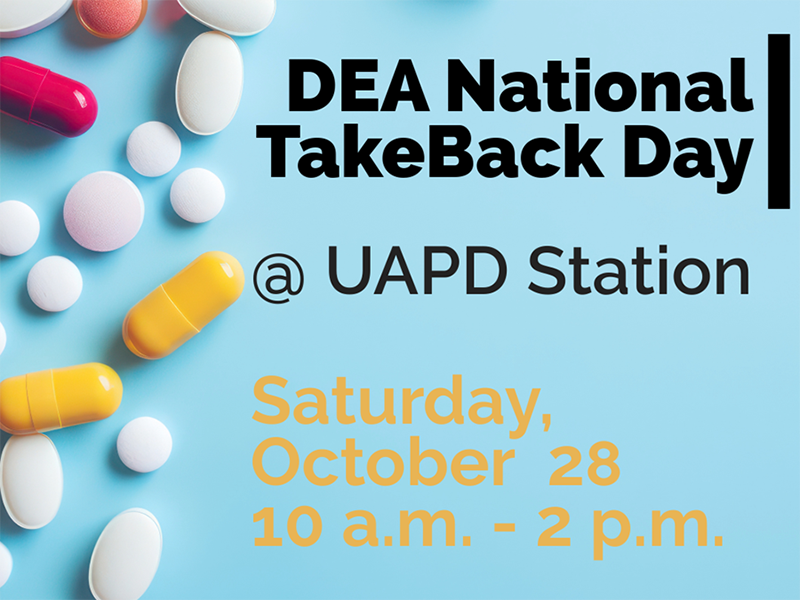 UAPD to host drug take-back event