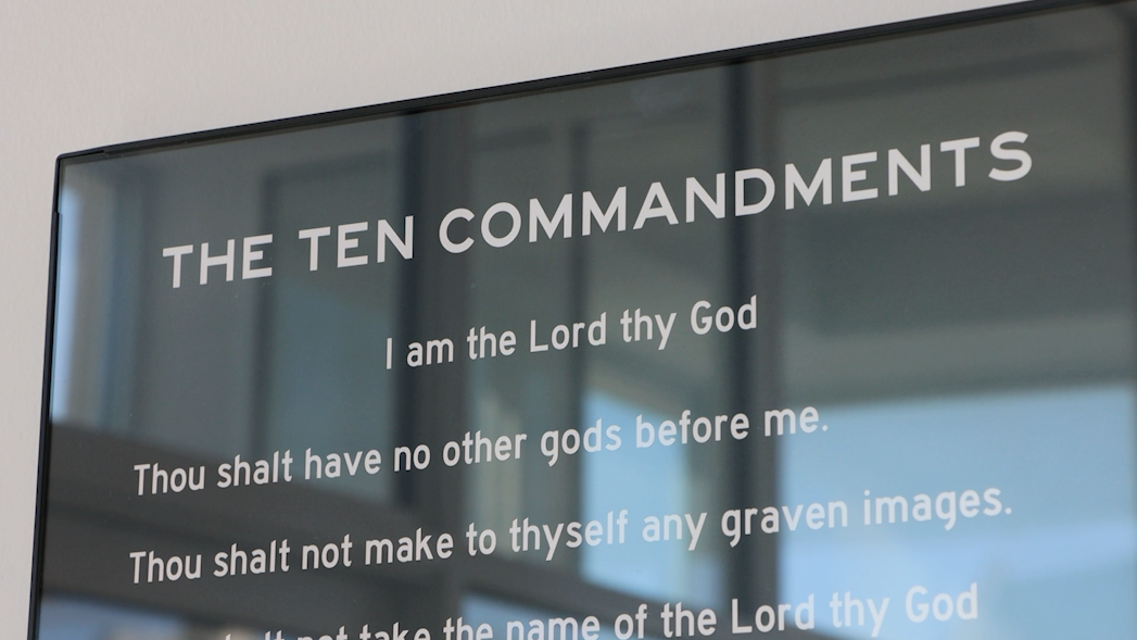 10 Commandments installed around U of A campus
