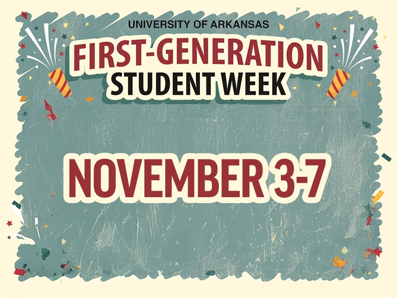 First Generation Student Week takes over Campus