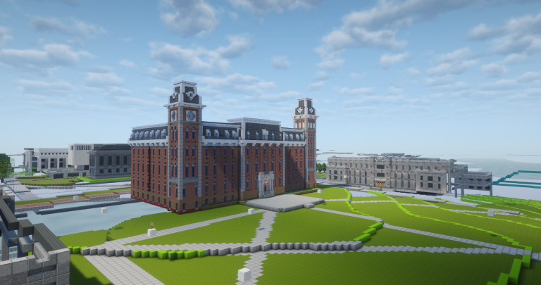 Northwest Arkansas recreated in Minecraft by U of A student