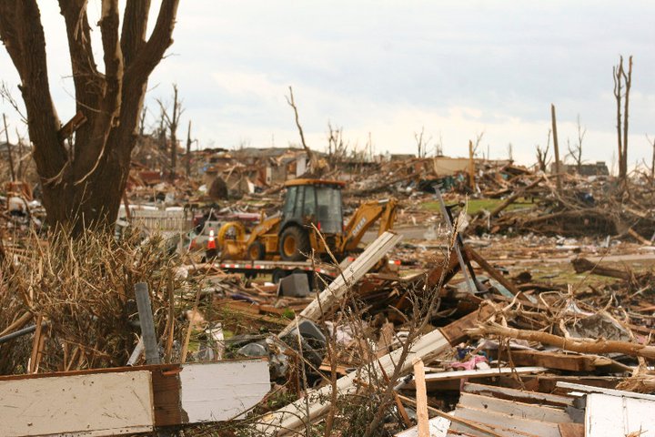 Joplin Tornado Leaves Massive Trail