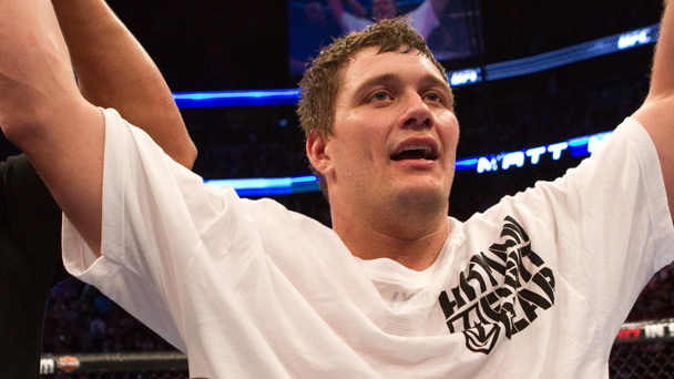 Mitrione after his win over Joey Beltran