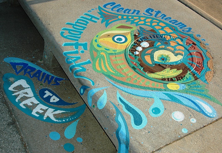 Local Artists to Paint Storm Drains