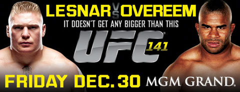 Off the Mat: UFC 141 Predictions